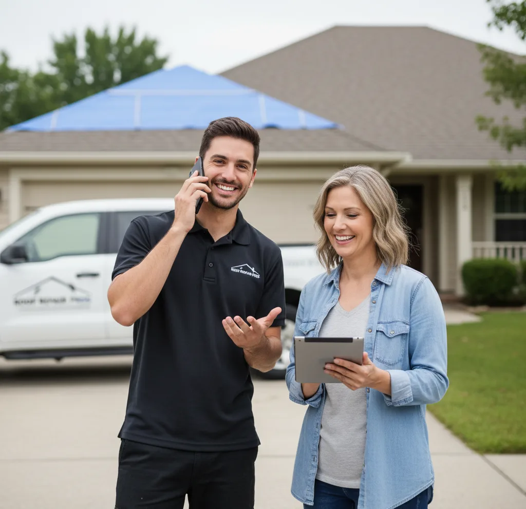 Modern Solutions Roof Repair customer support in Calhoun